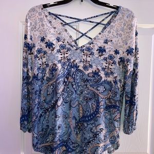Hollister patterned blouse